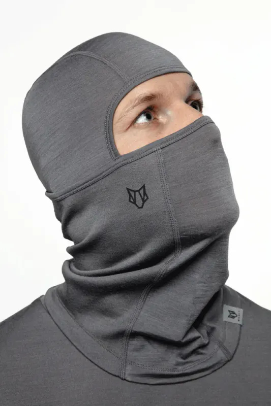 Woolf Merino Svarthetta Balaclava